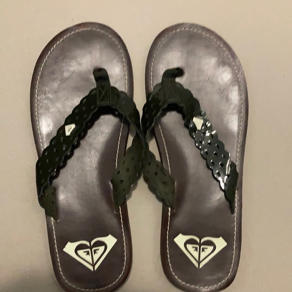 Roxy flip flops, size 8